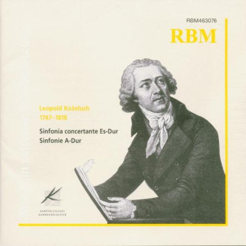 Kozeluch - Sinfonia Concertante Music CD