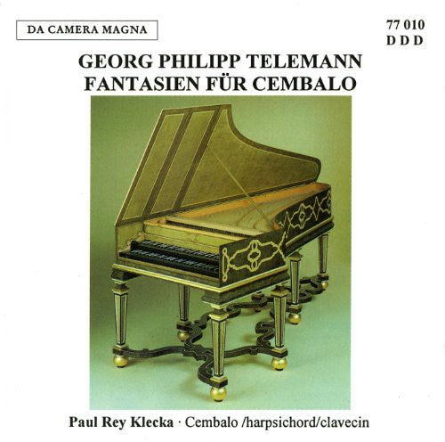 Telemann / Klecka - Fantasias For Cembalo - Music CD