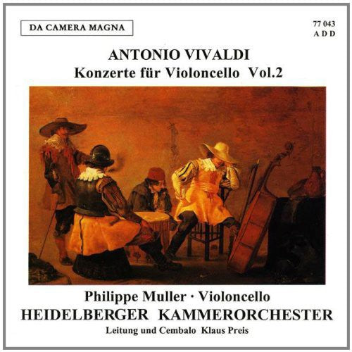Vivaldi - Cons for Violon Cello Music CD