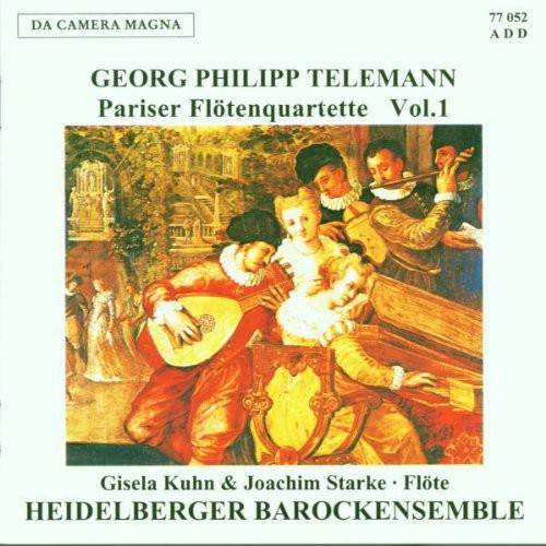 Telemann / Kuhn / Starke - Pariser Floten Quartette 1 [CD]