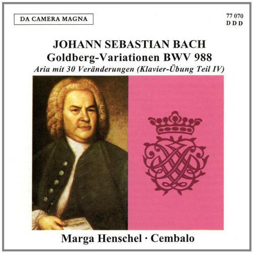 Bach,j.s. / Henschel - Goldbergvariationen Bmw 988 - Music CD