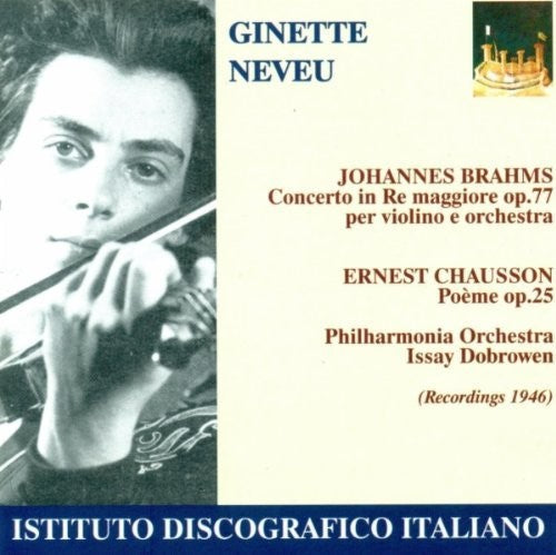GINETTE NEVEU - Violin Con [CD]