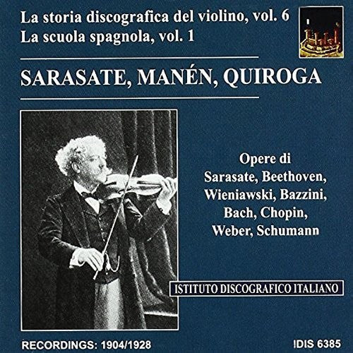 J Bach S / Manen / Quiroga - Violin Music [CD]