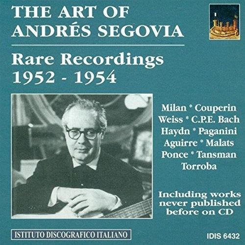 Andrés Segovia - Art of Segovia 1 [CD]