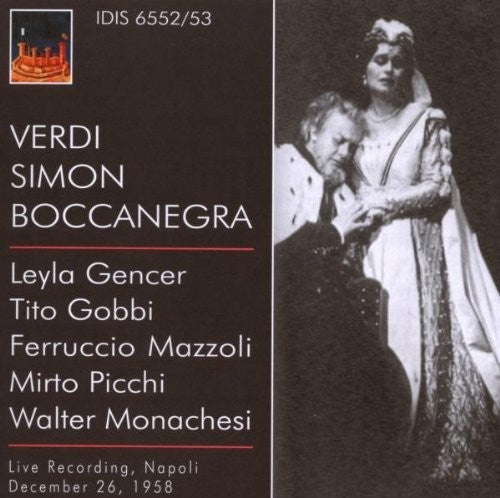 TITO GOBBI - Verdi, G.: Simon Boccanegra [Opera] (1958)