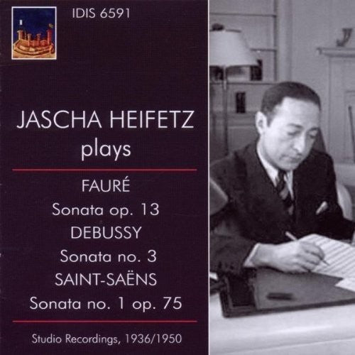 Jascha Heifetz - Jascha Heifetz Plays French Music CD