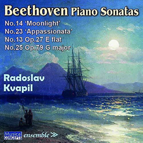 Beethoven / Radoslav Kvapil - Piano Sonatas: No. 13 No. 14 [CD]