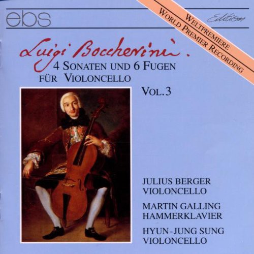 Boccherini / Gerrger / Galling / Hammerklavier - Cello Stas: #2 in C; #7 in B; 6 Fugues; Et Al Music CD