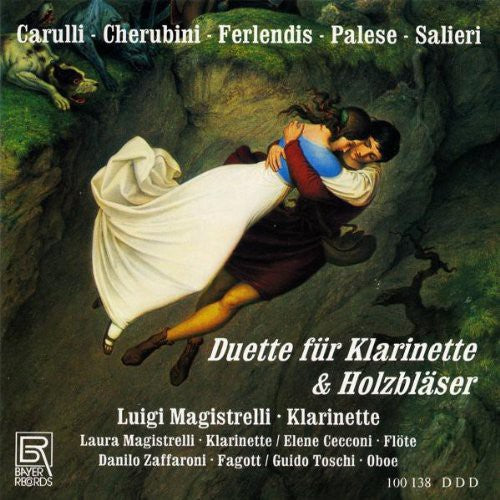 Salieri / Magistrelli / Cecconi / Zaffaroni - Duets for Clarinet & Woodwinds Music CD