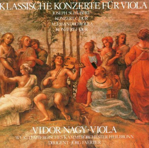 Schubert / Rolla / Nagy / Faerber - Classical Concertos for Viola & Orchestra [CD]