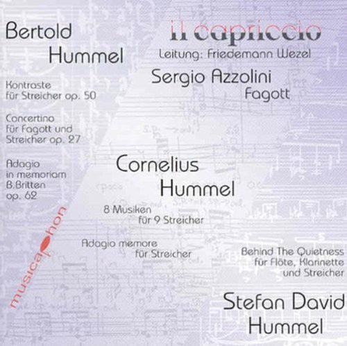 Friedemann Wezel - Concertino for Bassoon & Strings [CD]