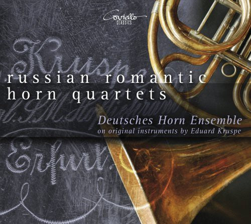 Deutsches Horn Ensemble - Russian Romantic Horn QRTS [CD]