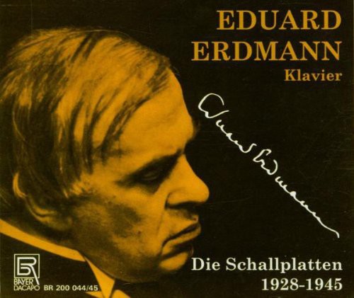Brahms / Erdmann - Recordings 1928-1945 [CD]