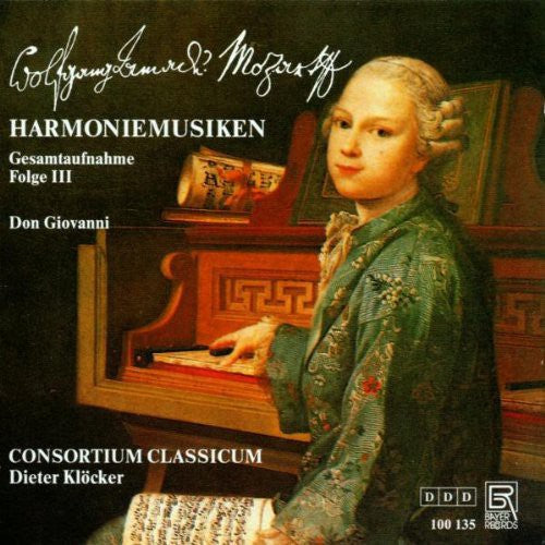 Mozart / Consortium Classicum - Harmoniemusiken Folge 3 Music CD