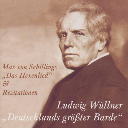 Schillingsmax / Wullner - Das Hexenlied & Rezitationen Music CD