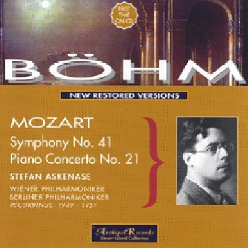 Mozart / Bohm - Sym 41 / Klavierkonz Music CD