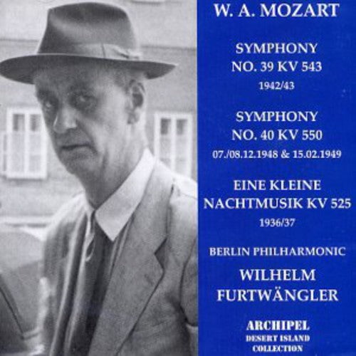 Mozart / Furtwangler - Sinfonien 39 & 40 KL. [CD]