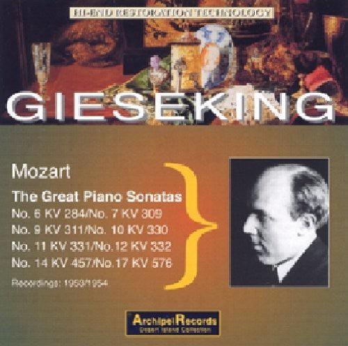 WALTER GIESEKING - Klaviersonaten 6 7 910 [2 CD]