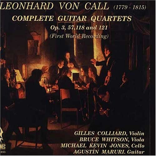 Agustin Maruri - Call: Complete Guitar Quartets, Opp. 3, 57, 118 And 121 [CD]