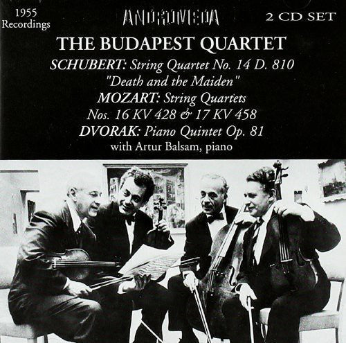 Schubert / Budapest Qrt - Budapest QRT Live Music CD
