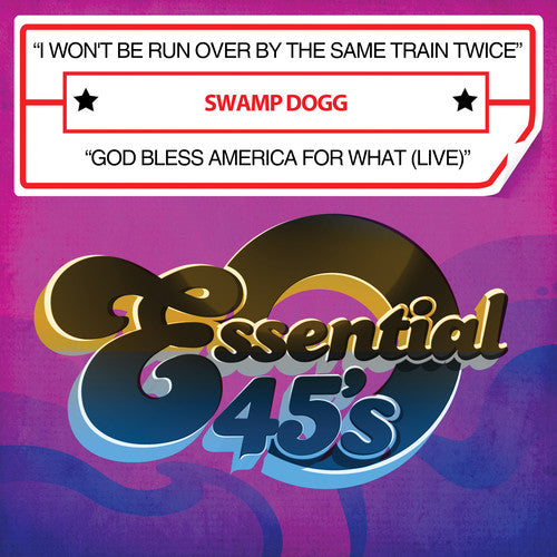 Swamp Dogg - I Won't Be Run Over By Same Train Twice / God Bles - Music CD Single