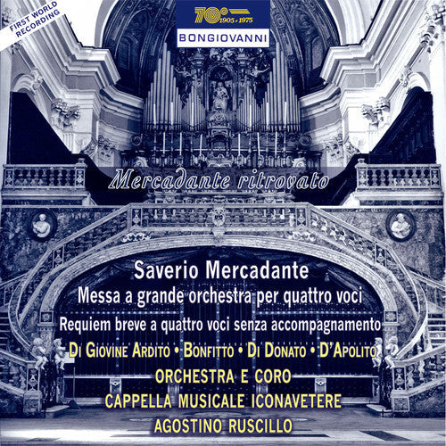 Mercadante / Ardito / Bonfitto / Donato - Messa a Grande Orch Per Quattro Voci [CD]