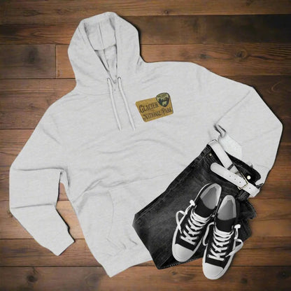 Glacier National Park Unisex Fit Fleece Hoodie Scenic Going to The Sun Road Big Horned Sheep