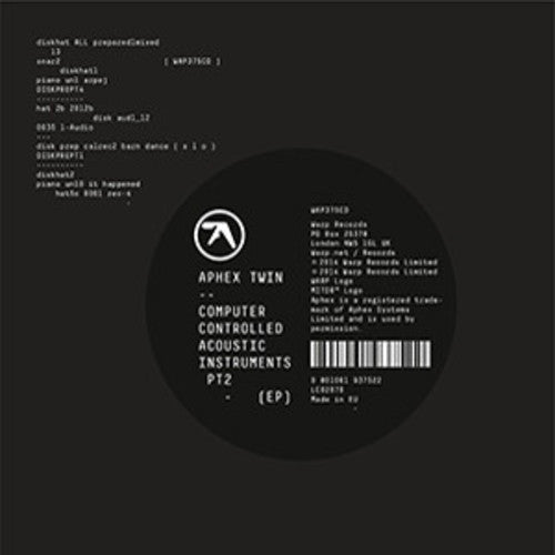 Aphex Twin - Computer Controlled Acoustic Instruments Pt 2 - Vinyl Record
