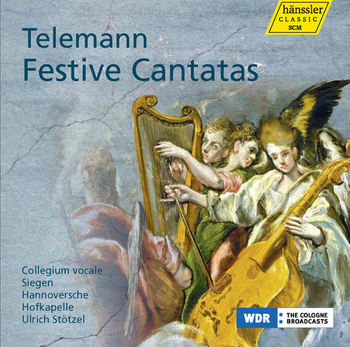 Telemann / Mertens / Vitzthum / Feuersinger - Festive Cantatas Music CD