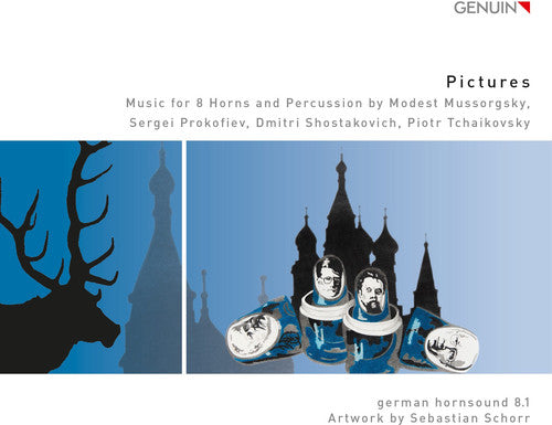 Mussorgsky / Prokofiev / Roessler / Kraemer - Pictures-Music for 8 Horns & Percussion Music CD