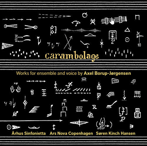 Borup-Jorgensen / Hansen - Carambolage-Works for Ens & Voice [CD]