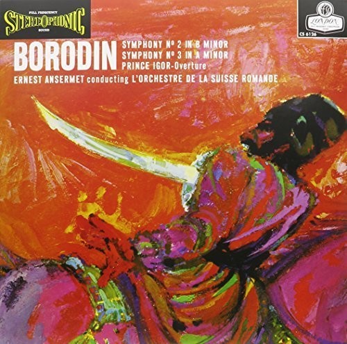 Ernest Ansermet - Borodin Symphonies Nos. 2 & 3 [Limited Edition] [180 Gram] Vinyl Record