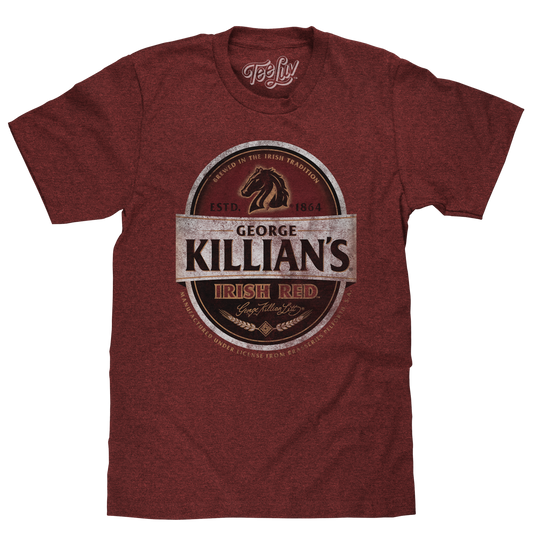 George Killian's Irish Red Lager Logo T-Shirt - Red