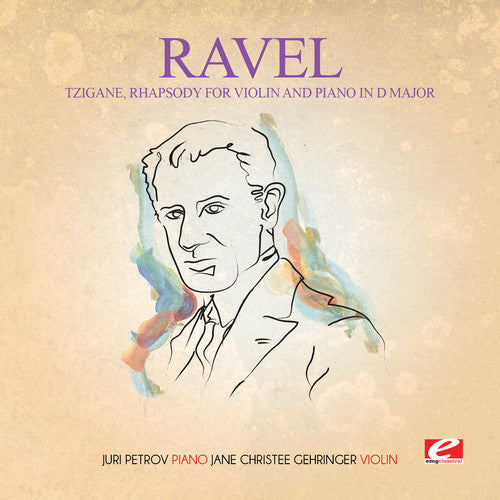 Ravel - Tzigane Rhapsody For Violin Piano D Major - Music CD
