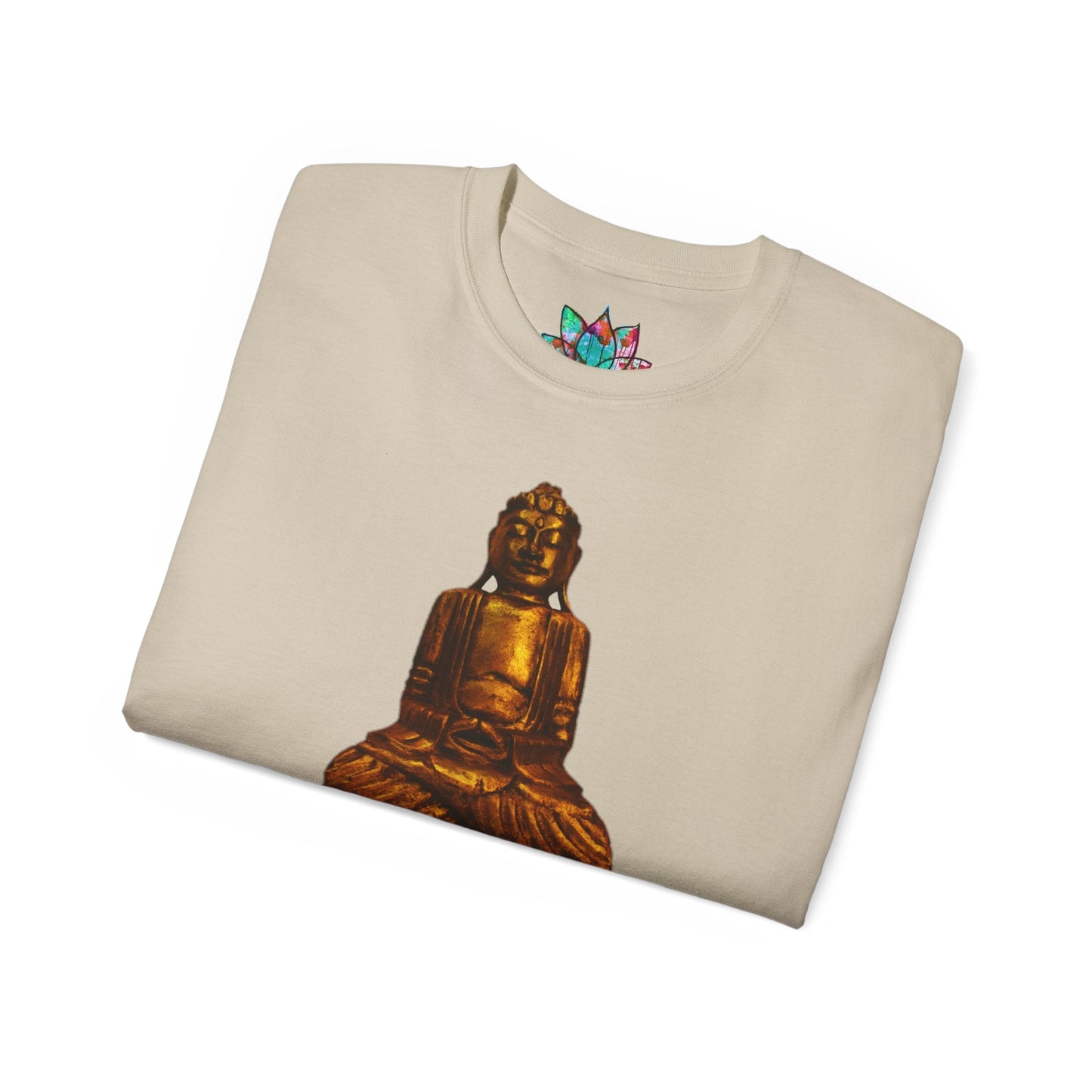 Fine Art Buddha Carving Print Unisex Ultra Cotton Tee