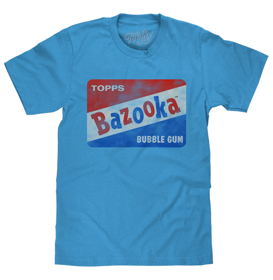 Bazooka Bubble Gum T-Shirt - Blue