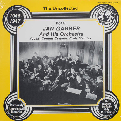 Jan Garber & Orchestra - Uncollected 3 [LP] Vinyl Record