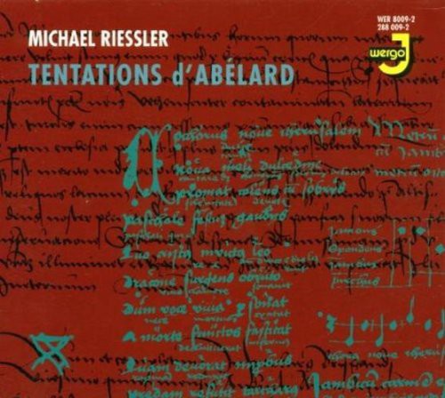 Michael Riessler - Tentations D'abelard [CD]