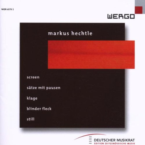 Hechtle - Screen Satze Mit Pausen Klage Music CD