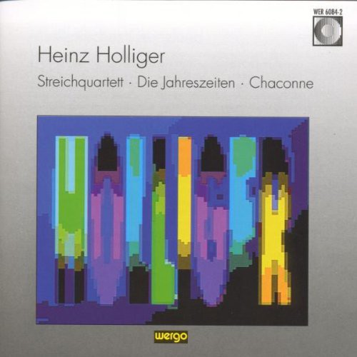 Holliger - Streichquartett Die Jahreszeiten Music CD