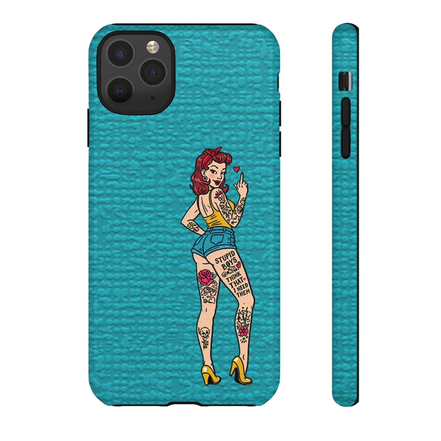 Stupid Boys Tough Phone Case