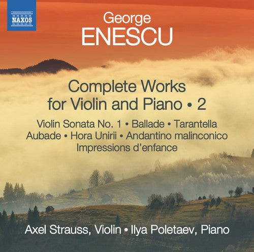 Enescu / Strauss / Poletaev - Complete Works For Violin & Piano 2 - Music CD