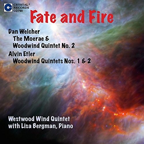 Welcher / Etler / Barcellona / Christ / Nelson - Moerae for Flute Oboe Basson & Piano [CD]