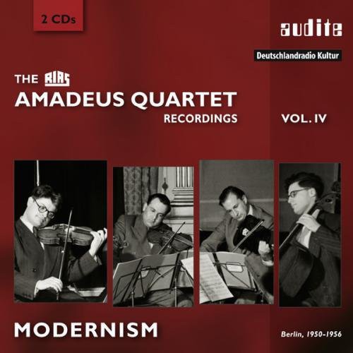 Britten / Rias Amadeus Quartet - Rias Amadeus Quartet Recordings 4 - Modernism [CD]