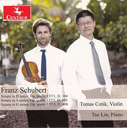 Schubert / Tomas Cotik / Lin,Tao - Complete Works for Violin & Piano 2 Music CD