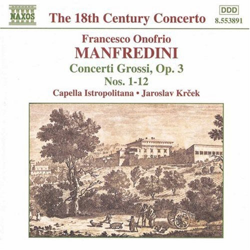 Jaroslav Krecek - Concerti Grossi Op 3 1-12 Music CD