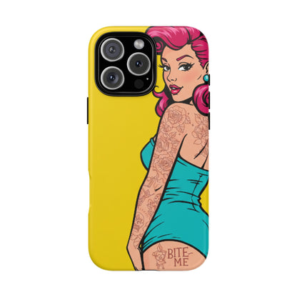 Bite Me Beauty Tough Phone Case