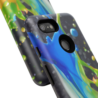 Vibrant Paint Splash Phone Case - Tough & Stylish Protection