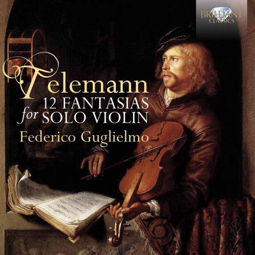 Federico Guglielmo - 12 Fantasias for Violin Solo [CD]