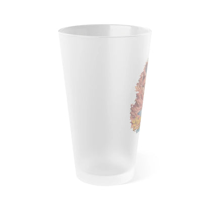 Grand Canyon National Park Frosted Pint Glass 16oz Distressed River Graphic